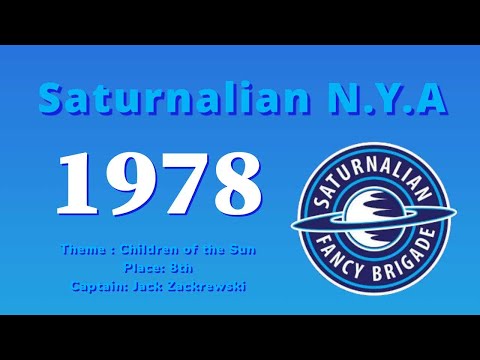1978 Saturnalian Fancy Brigade - Children Of The Sun    8th Place