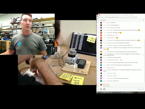 EEVblog2 LIVE - MORE ToggleBot