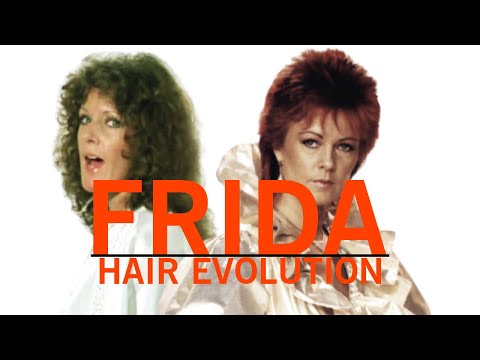 Evolution of Anni-Frid Lyngstad's Hair (During ABBA)