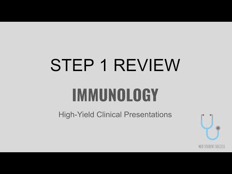 USMLE STEP 1 HIGH-YIELD IMMUNOLOGY REVIEW | MED STUDENT SUCCESS