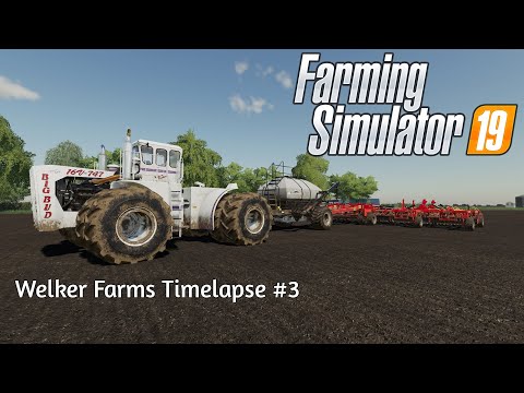 Collecting Bales, Planting, Buying New Field And Horse Paddock | Welker Farms #3 |  FS19 Timelapse