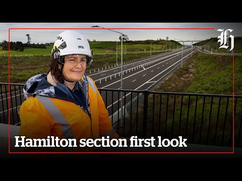 First look at Hamilton's new section of Waikato Expressway | nzherald.co.nz