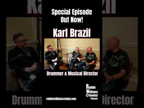 Out now: we chat to Karl Brazil about all the songs he’s co-written with Robbie Williams inc Rocket