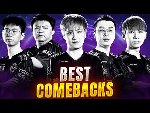 1% chance COMEBACKS which made The International 2025 so EPIC