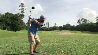 Ping G425 Max driver & Golfer Geek at the range.