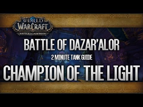 2 Minute Tank Guide LFR/Normal/Heroic - Champion of the Light