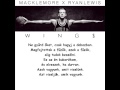 Macklemore X Ryan Lewis - Wings magyar ...