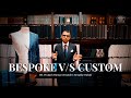 Bespoke V S Custom Suit No Comparison Find Out Why PRAKASH PARMAR Bespoke Menfashion
