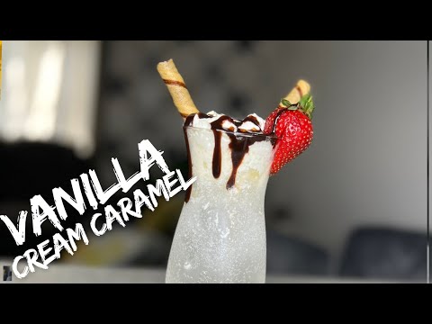How to make Easy Vanilla Cream Caramel Recipe| Summer Drinks