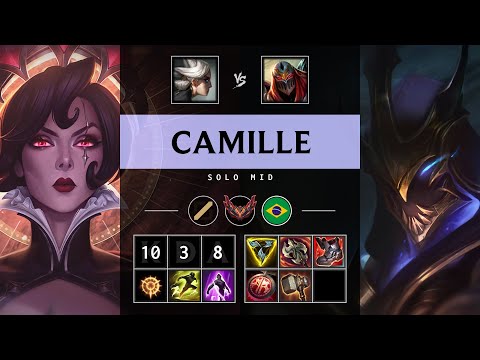 Camille Mid vs Zed - BR Grandmaster Patch 25.10