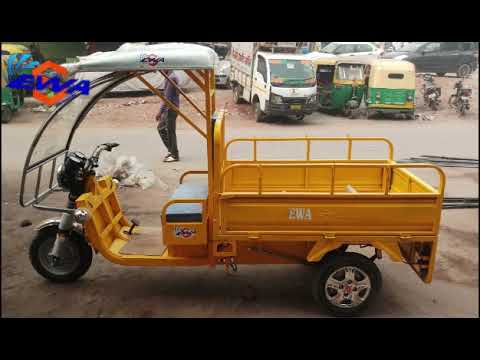 Electric loading rickshaw