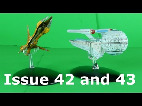 Star Trek The Official Starship Collection Magazine - Issue 42 and 43