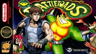 BattleToads - The Dark Queen Rematch + Changed Colors Hack [NES]