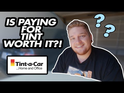 Is Paying For Tint Worth It? | Tinting The Lancers Windows!