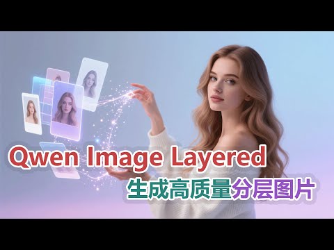 告别抠图！Qwen-Image-Layered 一键生成透明图层，ComfyUI极速工作流分享！