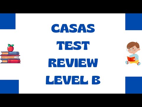 CASAS Test Review (Level B)