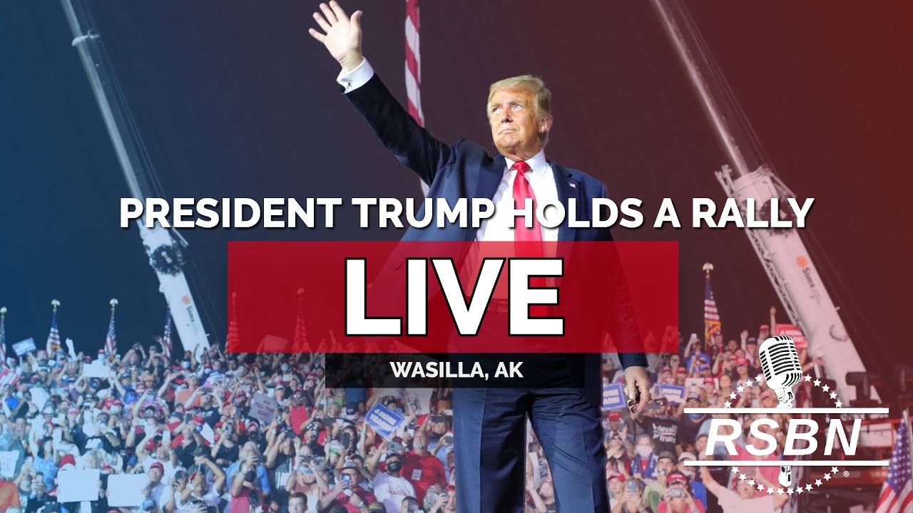 LIVE REPLAY: President Trump Holds a Rally in Wasilla, AK - 10/13/26