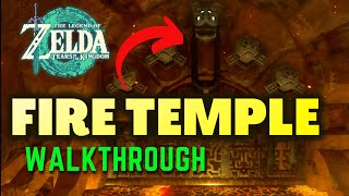 FASTEST WAY!!! FIRE TEMPLE Walkthrough - Zelda Tears of the Kingdom