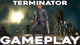 Mortal Kombat 11 - Terminator T-800 Gameplay (PC) HD