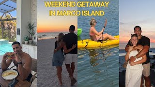 MARCO ISLAND VLOG: weekend with friends, kayaking, time by the pool, beach sunset & dinners out!