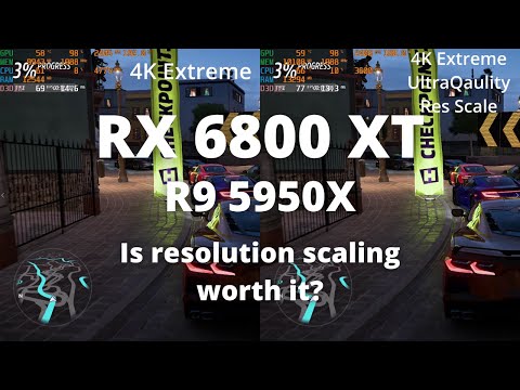 Forza Horizon 5 | RX 6800 XT | R9 5950X | 4K and 1440p Extreme, High, Medium, Low Side by Side |