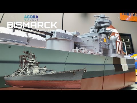 Agora Model's Bismarck: The Legendary Battleship - Pack 5 - Stages 45-56