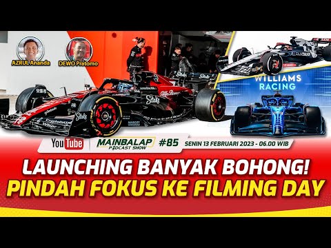 Launching Mobil F1 Membosankan, Lebih Menarik Filming Day
