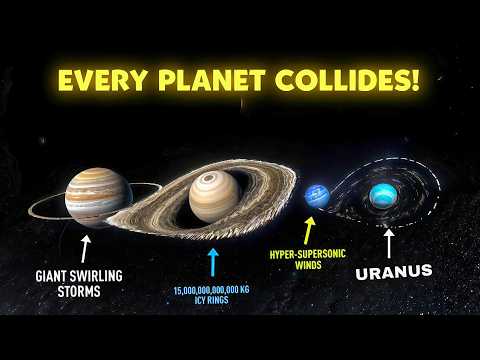 What Happens When Every Planet in the Solar System Collides? TOTAL CHAOS!!