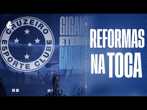 TUDO NOVO! 🔥🦊 | TV Cruzeiro registrou as reformas de mais uma etapa de modernização da Toca 2