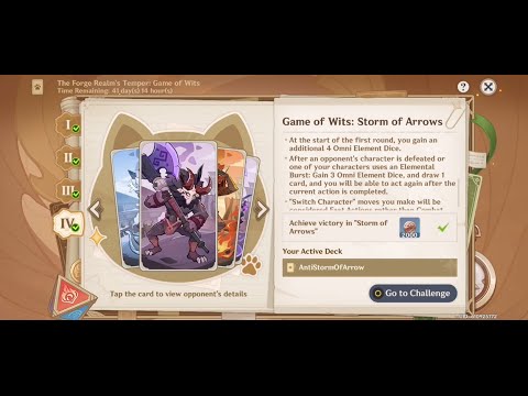 Game of Wits: Storm of Arrows | The Forge Realm's Temper
