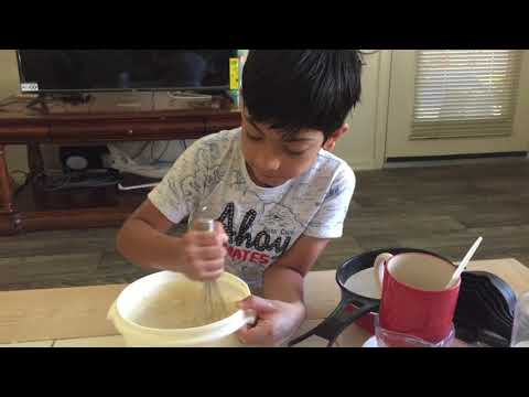 Akshaj’s Summer Diary - Cake Baking Day