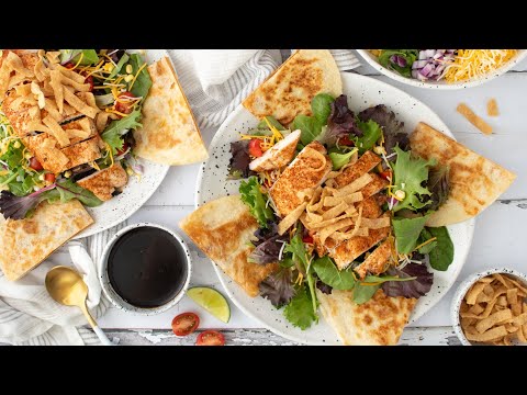 Copycat Chili's Quesadilla Explosion Salad Recipe