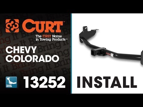 Trailer Hitch Install: CURT 13252 on 2004 Chevrolet Colorado