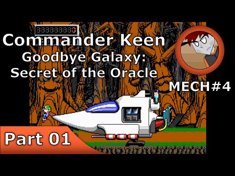 Commander Keen in Goodbye, Galaxy: Secret of the Oracle - Part 01