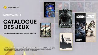 PlayStation Plus Extra - Novembre 2022 - Skyrim, Rainbow Six Siege, jeux Kingdom Hearts, etc.