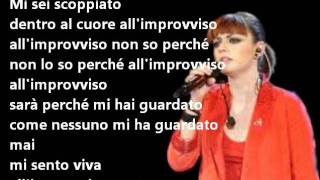 Annalisa Scarrone   MI SEI SCOPPIATO DENTRO AL CUORE+TESTO
