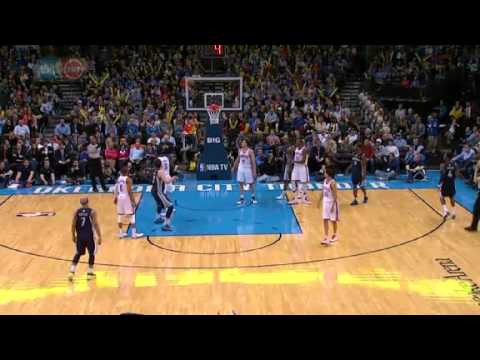 Gasol's And-One | Grizzlies vs Thunder  | Jan 30, 2013
