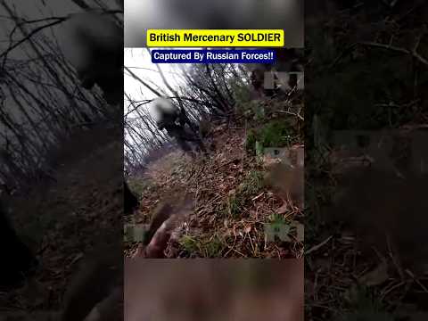 Captured on His Own Camera! British Mercenary Falls Fast