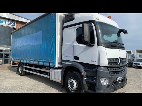 MERCEDES AROCS 1824 *EURO 6* 18 TONNE DOUBLE DECK CURTAINSIDER 2019 – FJ19 NFH