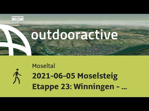 Wanderung in Moseltal: 2021-06-05 Moselsteig Etappe 23: Winningen - Kobern-Gondorf