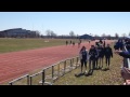 John's very first track event! 