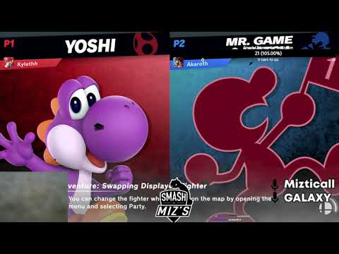 Smash @ Miz's WiFi 14 - Kylethh  (Yoshi) vs. MinionFromHell (Mr. Game & Watch) Winners Quarters