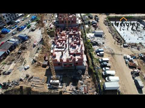 Sosnowiec ul.Klimontowska - Start budowy nowej inwestycji deweloperskiej. Wrzesień 2021r.