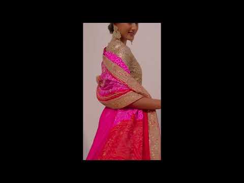 Indian Designer Nidhi Tholia's latest summer wedding collection 2023 on Ogaan.com #womenswear