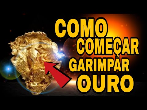 COMO COMEÇAR A GARIMPAR OURO!#OURO #gold