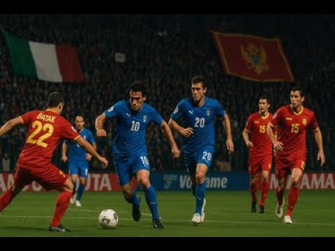 Italy vs Montenegro | Full Match | 2010 FIFA World Cup Qualifier | Matchday 4 | October 15, 2008