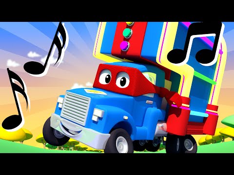 Carl der Super Truck - Der Jukebox Lastwagen - Autopolis 🚒 Lastwagen Zeichentrickfilme für Kinder