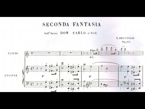 Giulio Briccialdi - Fantasia No.2 on 'Don Carlo', Op.122