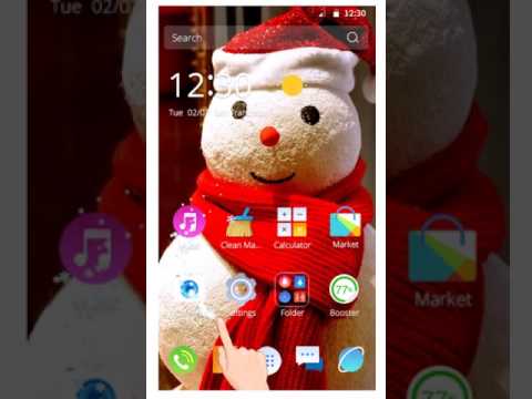 snow Christmas live wallpapers Video