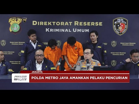 PRESISI UPDATE: POLDA METRO JAYA AMANKAN RESIDIVIS PELAKU PENCURIAN 10/02/2025 21.00